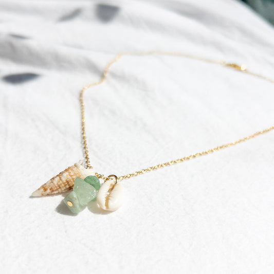 Stone Charm necklace